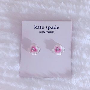 Kate Spade ♠️ New York - NEW Flawless Precious Pansy Stud Earrings in Pink